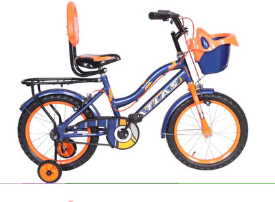 

Atlas Hot Star Sporty Bike For Kids Age Of 5-7yrs Blue&Orange 16 T Recreation Cycle(Single Speed, Multicolor)