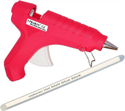 

Upkaran Standard Size Hot Melt Glue Stick 1 and 40W Glue Gun Combo Standard Temperature Corded Glue Gun(11 mm)