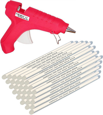 

Upkaran Standard Size Hot Melt Glue Sticks 30 and 40W Glue Gun Combo Standard Temperature Corded Glue Gun(11 mm)