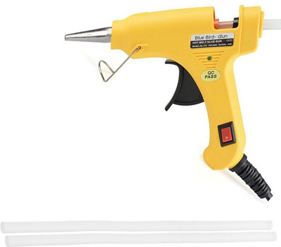 OKASTA | 20 Watt MINI | HIGH QUALITY |Leak Proof|With 8 STICK Heavy Hot Melt Glue Gun (Multi Color ) For Quick Repairs, Paper & Cloth High-Tech Professional Electronic Standard Temperature Corded Glue Gun(7 mm)