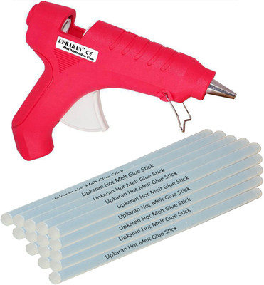

Upkaran 110-240V 40W Heating Hot Glue Gun TRIGGER ART CRAFT REPAIR TOOLS With 15PCS STICKS Standard Temperature Corded Glue Gun(11 mm)