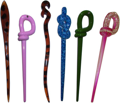 

LION combo of juda sticks Hair Accessory Set(Multicolor)