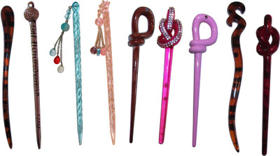 

MOOPI combo of juda sticks Hair Accessory Set(Multicolor)