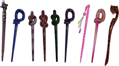 

PATHAK combo of juda sticks Hair Accessory Set(Multicolor)