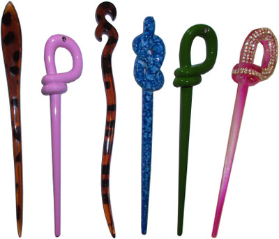 

HIPPO combo of juda sticks Hair Accessory Set(Multicolor)