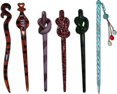 

LION combo of juda sticks Hair Accessory Set(Multicolor)