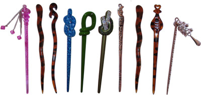 

MOOPI combo of juda sticks Hair Accessory Set(Multicolor)