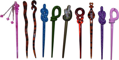 

PATHAK combo of juda sticks Hair Accessory Set(Multicolor)