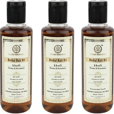 

Khadi Natural heena rosemery hair oil Hair Oil(630 ml)