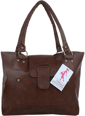 

Ritupal Collection Hand-held Bag(Brown)