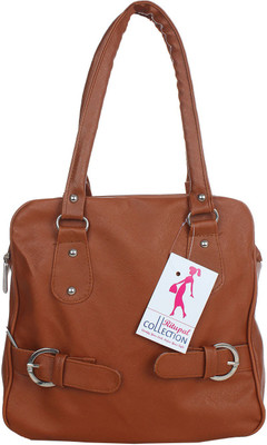 

Ritupal Collection Hand-held Bag(Brown)