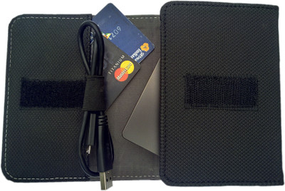 

Dorca 2.5 inch External Hard Disk Pouch 2.5 inch Hard disk bag(For Seagate 2 TB Wired External Hard Disk, Black, Brown)