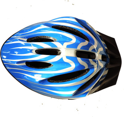 

Hipkoo Apperance professional adjustable size Medium Cycling Helmet(Sky blue