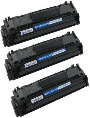 

SPS Q2612A / 12A Toner Cartridges ( Pack of 3 ) for HP LaserJet - 1010, 1012, 1015, 1018, 1020, 1022, 1022n, 3020, 3030, 3050, 3052, 3055, M1005, M1319f Single Color Ink Toner(Black)