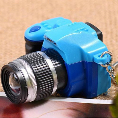 

Jaycoknit LeCaspa's Blue Camera LED Light Plastic Collectible Key chain Key Chain