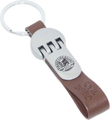 

Shubheksha Royal Enfield ( Bullet ) Bike Leather (Brown) Key Chain