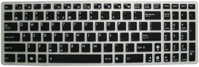 Saco Chiclet Keyboard Skin for HP 15-d004TU Notebook/ Transparent