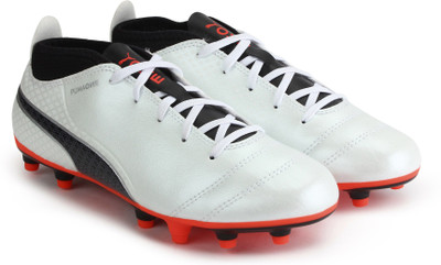 

Puma Boys & Girls Lace Football Shoes(White