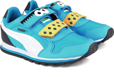 

Puma Boys & Girls Velcro Sneakers(Blue, Blue danube-puma white