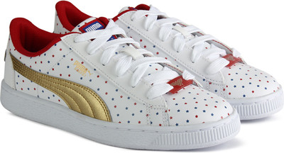 

Puma Boys & Girls Lace Sneakers(White