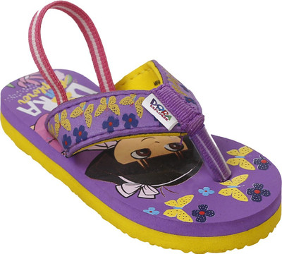 

Dora Girls Slip On Slipper Flip Flop(Purple