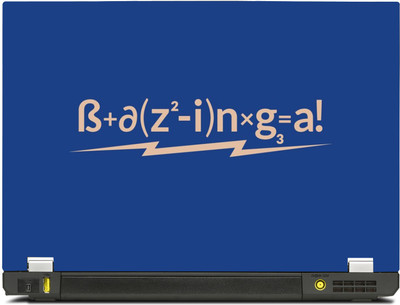

SkinShack New 3D Big Bang Theory BBT Bazinga Equation (11.6 inch) Vinyl Laptop Decal 11.6