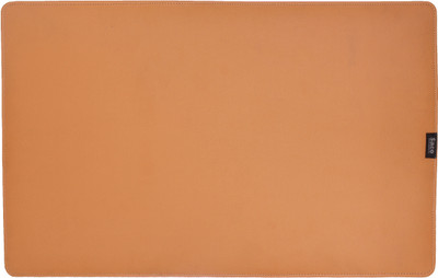 

Saco Mat for office desk Rectangular Desk Mat 24" x 15.3" inches Pad, Non Slip Protector Mouse Pad PU Leather for Desktops and Laptops ( Brown) Mousepad(Brown)