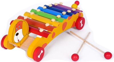 

Akrobo Multicolor Wooden Xylophone Musical Toy With 8 Notes For Kids(Multicolor)