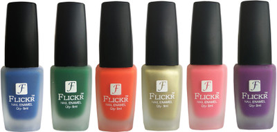 

Flickr VELVET MATTE NAIL POLISH Blue,Green,Orange,Golden,Peach,Purple(Pack of 6)