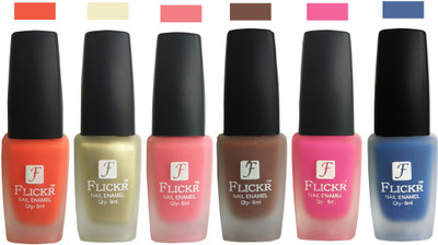 

Flickr VELVET MATTE NAIL POLISH Orange,Golden,Peach,Brown,Pink,Blue(Pack of 6)