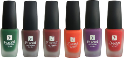 

Flickr VELVET MATTE NAIL POLISH Green,Maroon,Reddish Maroon,Orange,Purple,Red(Pack of 6)