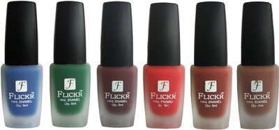 

Flickr VELVET MATTE NAIL POLISH Blue,Green,Maroon,Red,Nude,Brown(Pack of 6)