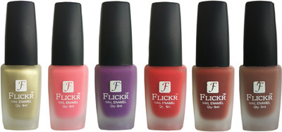 

Flickr VELVET MATTE NAIL POLISH Golden,Peach,Purple,Red,Nude,Brown(Pack of 6)