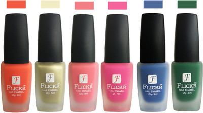 

Flickr VELVET MATTE NAIL POLISH Orange,Golden,Peach,Pink,Blue,Green(Pack of 6)