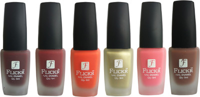 

Flickr VELVET MATTE NAIL POLISH Maroon,Reddish Maroon,Orange,Golden,Peach,Brown(Pack of 6)