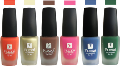 

Flickr VELVET MATTE NAIL POLISH Orange,Golden,Brown,Pink,Blue,Green(Pack of 6)