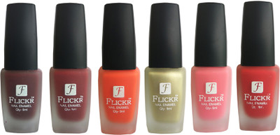 

Flickr VELVET MATTE NAIL POLISH Maroon,Reddish Maroon,Orange,Golden,Peach,Red(Pack of 6)
