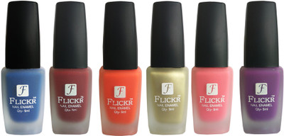 

Flickr VELVET MATTE NAIL POLISH Blue,Reddish Maroon,Orange,Golden,Peach,Purple(Pack of 6)