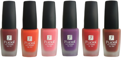 

Flickr VELVET MATTE NAIL POLISH Reddish Maroon,Orange,Peach,Purple,Red,Nude(Pack of 6)