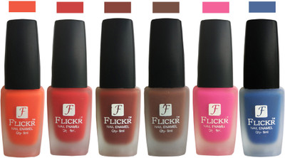 

Flickr VELVET MATTE NAIL POLISH Orange,Red,Nude,Brown,Pink,Blue(Pack of 6)