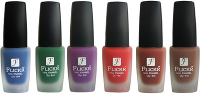 

Flickr VELVET MATTE NAIL POLISH Blue,Green,Purple,Red,Nude,Brown(Pack of 6)