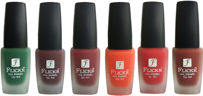 

Flickr VELVET MATTE NAIL POLISH Green,Maroon,Reddish Maroon,Orange,Red,Nude(Pack of 6)