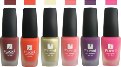 

Flickr VELVET MATTE NAIL POLISH Reddish Maroon,Orange,Golden,Peach,Purple,Pink(Pack of 6)
