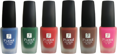 

Flickr VELVET MATTE NAIL POLISH Blue,Green,Red,Nude,Brown,Pink(Pack of 6)