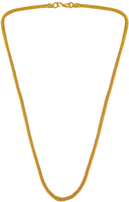 Rich & Famous Mens Jewellery Of 24k yellow gold plated design Alloy Chain