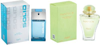 Sapil COMBO Perfume Set (Solid Perfume 100 ml, Green Nancy Perfume 50 ml) (Imported from U.A.E) Eau de Toilette  -  150 ml