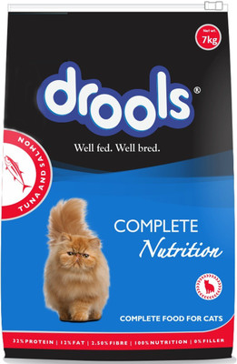 Drools Tuna & Salmon Adult Cat Tuna, Salmon 7 kg Dry Cat Food