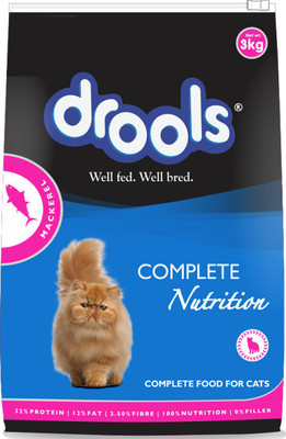 

Drools Mackerel Adult Mackeral 3 kg Dry Cat Food