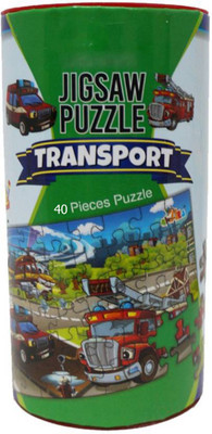 

Adi Trading Jigsaw Puzzle - Transport Game for Kids(40 Pieces)