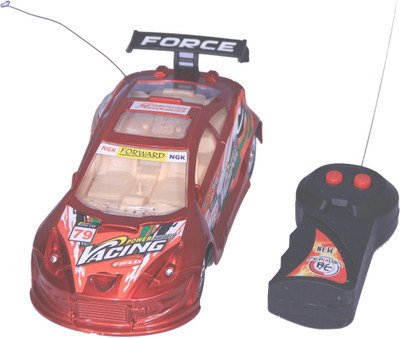 

Homeshopeez Remote Control KIng Racing Car With LIght - RD(Red)